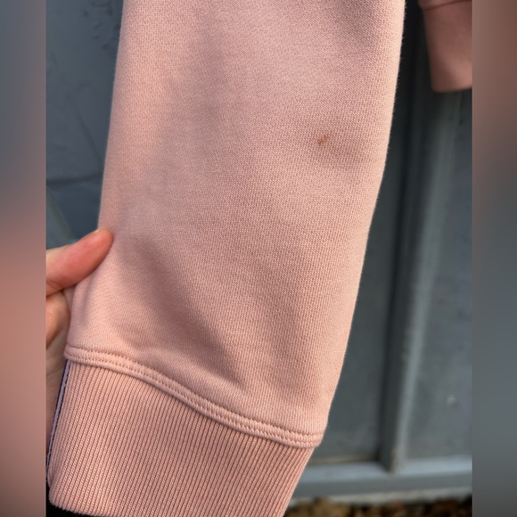 Kit and Ace Dusty Pink Pacific Coast Full Zip Cropped Hoodie, size M - Picture 10 of 10